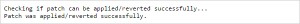Magento security patch applied successfully